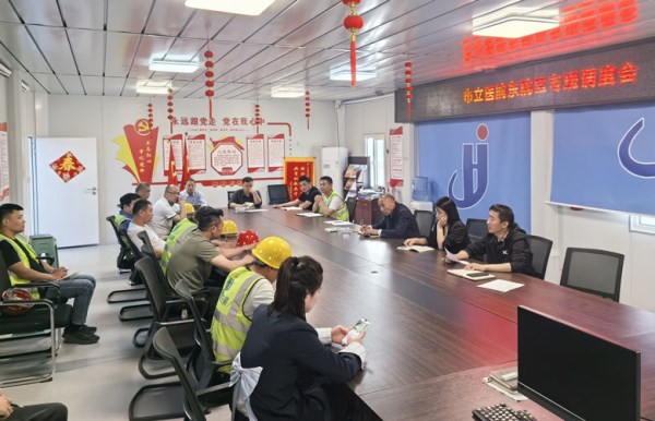 抗击风雨，我们在坚守丨菏建集团安装公司齐心协力应对强降雨